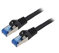 PCF6A-10CC-2000-BK Patch cord S/FTP 6a Line CCA LSZH noir 20m 26AWG veines : 8