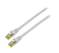 PCF6A-10CU-0500-S Patch cord S/FTP 6a Line Cu LSZH gris 5m 27AWG Adern: 8 LANBER