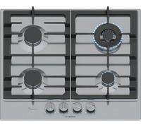PCH6A5I95 Plaque de cuisson 4 feux gaz Inox 58 x 52 cm