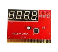 PCI Carte de diagnostic de carte mère avec affichage LED à 4 chiffres pour analyse des erreurs PC