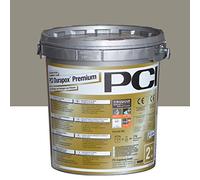 PCI Durapox Premium Mortier de résine réactive, seau de 2 kg, gris ciment