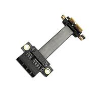 PCI-E 3.0 1X Placa GráFica Cabo de ExtensãO Velocidade Total Suporta NIC USB Multifuncional Conveniente, 90