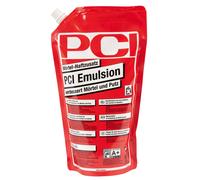 PCI Émulsion – Additif d'adhérence pour enduit chape chauffante – laiteux 1 kg