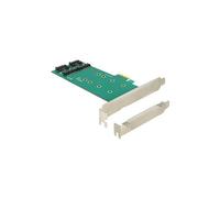 PCI Express Card > 2 x internal M.2 - Contrôleur de stockage - M.2 Card / SATA 6Gb/s - profil bas - PCIe x1