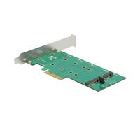 PCI Express Card > 2 x internal M.2 Key B with RAID - Contrôleur de stockage - M.2 Card - profil bas - RAID RAID 0, 1 - PCIe 2.0 x4
