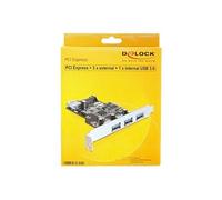 PCI Express Card > 3 x external + 1 x internal USB 3.0 - Adaptateur USB - PCIe 2.0 - USB, USB 2.0, USB 3.0 - 4 ports