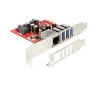 DELOCK 89382 - Delock Carte PCI Express > 3 x externes USB 3.0 + 1 x externes G