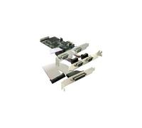 PCI Express card 4 x serial, 1x parallel - Adaptateur série/parallèle - PCIe - RS-232 - 4 ports + 1 port parallèle