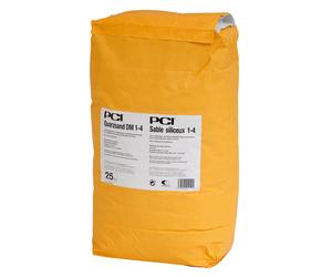 PCI Quarzsand DM 1-4 mm Quarzsand Pour Mortier Drainant Résine Époxy, 25 Unités