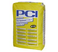 PCI Saniment® 2 En 1 25 Kg Enduit De Réparation Selon WTA Résistant Aux Sulfates
