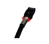 PCI6Patch - Cordon de raccordement - RJ-45 (M) pour RJ-45 (M) - 2.1 m - FTP - CAT 6a - démarré, sans halogène - noir