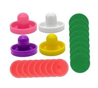 PciDinFo 1 Ensemble de Mini-poussoirs et Palets de Hockey sur Air, Palettes de Rechange pour Table de Hockey sur Air, G