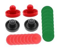 PciDinFo 1 Ensemble de Mini-poussoirs et Palets de Hockey sur Air, Palettes de Rechange pour Table de Hockey sur Air, c