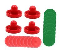 PciDinFo 1 Ensemble de Mini-poussoirs et Palets de Hockey sur Air, Palettes de Rechange pour Table de Hockey sur Air, D