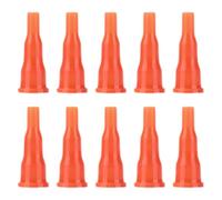 PciDinFo 10 Adaptateurs pour Embout Butane, Convertisseurs D'embouts, Adaptateurs de Recharge de de Rechange pour Extérieur, Connecteurs pour Embouts P, Orange