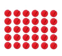 PciDinFo 10 Pièces Nez de Clown Rouge Accessoire Déguisement Mousse Souple Léger Costume Convient Aux Enfants Adultes Anniversaire Cosplay Spectacle, 30 pièces
