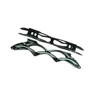 PciDinFo 2 Platines de Rechange pour Patins à Roues Alignées avec Accessoires. Cadre en Alliage Métallique. Pièces de Rechange pour Patins à roulettes de Vites, pour 4x90