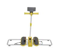 PciDinFo Appareil D'entraînement pour Les Jambes, Machine à Skis, Musculation, Exercices de Ski avec Support pour Téléphone Portable, Appareil D'entraî, Jaune