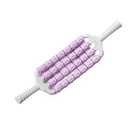 PciDinFo Bâton de Massage à Rouleau avec Quatre Rangées de Rouleaux pour Un Soulagement En Profondeur Des Tissus et Une Poignée Antidérapante. Portable et, Violet