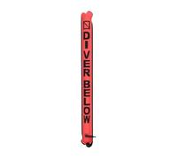 PciDinFo Bouée de Plongée pour Le Balisage de Surface, équipement SMB pour Les Activités Aquatiques, Rouge