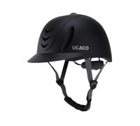 PciDinFo Casque D'équitation, Bonnet de Protection, Casque Ajustable, Conception et Facile à Nettoyer, Adapté Au Sport, Tout Noir