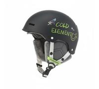 PciDinFo Casque Ski Enfant Protection Tête Ajustement Personnalisé Ventilation Efficace Doublure Thermique Chaude Fonction Absorption Impact Adapté pour, Noir+Vert+Graffiti