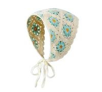 PciDinFo Châle Triangulaire Fleuri Style Vintage, Fait Main, Confortable et Léger, Accessoire Ajustable avec Longues Bretelles, Convient Aux Femmes, b