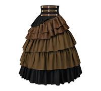PciDinFo Costume de Gothique pour Femme pour La Soirée Du Nouvel An dans Un Club Médiéval, CafÉ, Xl