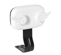 PciDinFo Coussin de Dossier Souple pour Scooter, Coussin de Soutien Arrière, Blanc