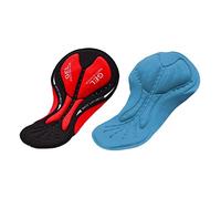 PciDinFo Cuissard de Cyclisme avec Rembourrage en Gel, Doux et Confortable, Coussin de Gel Bleu