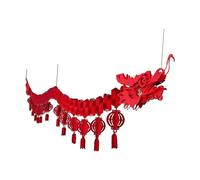 PciDinFo Décorations de Plafond En Forme de Dragon pour Le Nouvel An, Guirlande de Dragons En Papier Chinois pour Le Nouvel An, Ornements de 2,6 M, Fournitures, Modèle A