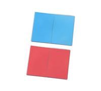 PciDinFo Deux Planches de Karaté Cassables, pour Enfants et Adultes. Planches de Karaté Recassables pour Amortir Les Coups de Poing et de Pied, Bleu et rouge