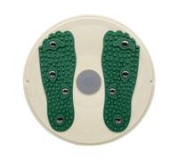 PciDinFo Disque Rotatif pour La Taille, Masseur de Pieds Rotatif, Planche de Fitness Abdominale, Vert