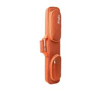 PciDinFo Étui de Rangement pour Queue de Billard, Sac de Rangement Portable et Léger pour Queue de Billard 1/2 Nine Ball, Tête, Orange