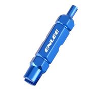 PciDinFo Extracteur D'obus de Valve, Outil Portable pour Le Démontage des Valves de Pneus, Outil de Réparation Automobile, Serrage des Valves, Bleu