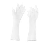 PciDinFo Gants à Griffes - Fournitures fête effrayantes, Blanc