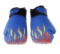 PciDinFo Gants D'entraînement de Boxe et Kickboxing en Gel pour Femmes et Filles - Légers et Respirants, Bleu 7 Pouces, comme décrit