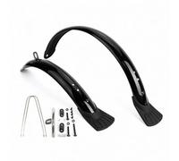 PciDinFo Garde-Boue Vélo avec Montage par Support Acier Ensemble Avant et Arrière Plastique Finition Lisse Facile à Laver Bloque la Saleté sur Routes Mouillées, Garde-Boue 20 Pouces