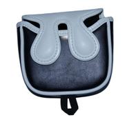 PciDinFo Golf Club Head Cover Protection Maillet Putter PU Cuir Housse Légère Étanche Résistante à l'usure Pochette Portable pour Sport Outdo, Style C