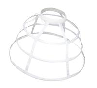 PciDinFo Jupon à Cerceau, Jupon Court, Demi-jupe pour Filles et Femmes, Convenant Aux Robes de Mariée et Aux Robes de Bal, Blanc