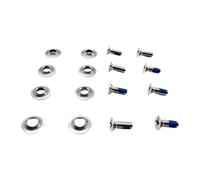 PciDinFo Kit de 8 Vis de Fixation pour Fixations de Snowboard, en Acier Inoxydable, Accessoires de Fixation pour Sports d'hiver