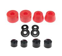 PciDinFo Kit de Gommes pour Skateboard pour des Performances Optimales, Rouge