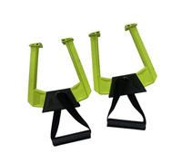 PciDinFo Lot de 2 Barres de Traction Portables pour Cadre de Porte, Appareil de Musculation, Exercice du Haut du Corps, à Utiliser, Vert