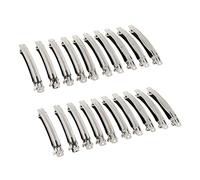 PciDinFo Lot de 2 X 10 Pinces à Cheveux pour Femmes, Pinces, Nœuds pour Cheveux, 10 Cm
