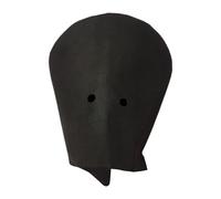 PciDinFo Masque Intégral Halloween Capuche Costume Accessoire Déguisement Couverture Visage Respirante Tissu Non Tissé Convenant Aux Hommes Femmes Théâtre Fête, Round C