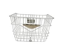 PciDinFo Panier Avant pour Vélo, Structure Stable, Grande Capacité, Acier Inoxydable de Haute Qualité