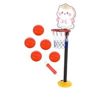 PciDinFo Panier de Basket pour Enfants, Support, Panier, Base Stable, Jouet de 'extérieur, Cadeau d'anniversaire, pour L'intérieur, Blanc