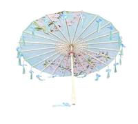 PciDinFo Parapluie Chinois, Parapluie en Soie Fait Main pour Fêtes, Spectacles, Représentations de Danse, Style B