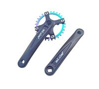 PciDinFo Pédalier VTT, Manivelles de 170 Mm, Entraxe étroit/Large, Entraxe 104 Mm, avec Plateau, pour Vélo de Route et BMX, 30T