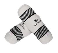 PciDinFo Protège-Tibia 2 Pièces Protège-Tibias Polyvalents pour Adultes Taekwondo Armures de Défense Anti-Impact en EVA Accessoires Légers et Ajustables,